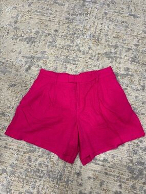 a new day High Waist Pink Pleated Shorts